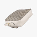 Horsebit 1955 beige×white PVC coated canvas×Leather 645454 G035414152ホースビット 1955 ベージュ×ホワイト PVCコーティングキャンバス×レザー 645454 G035414152
