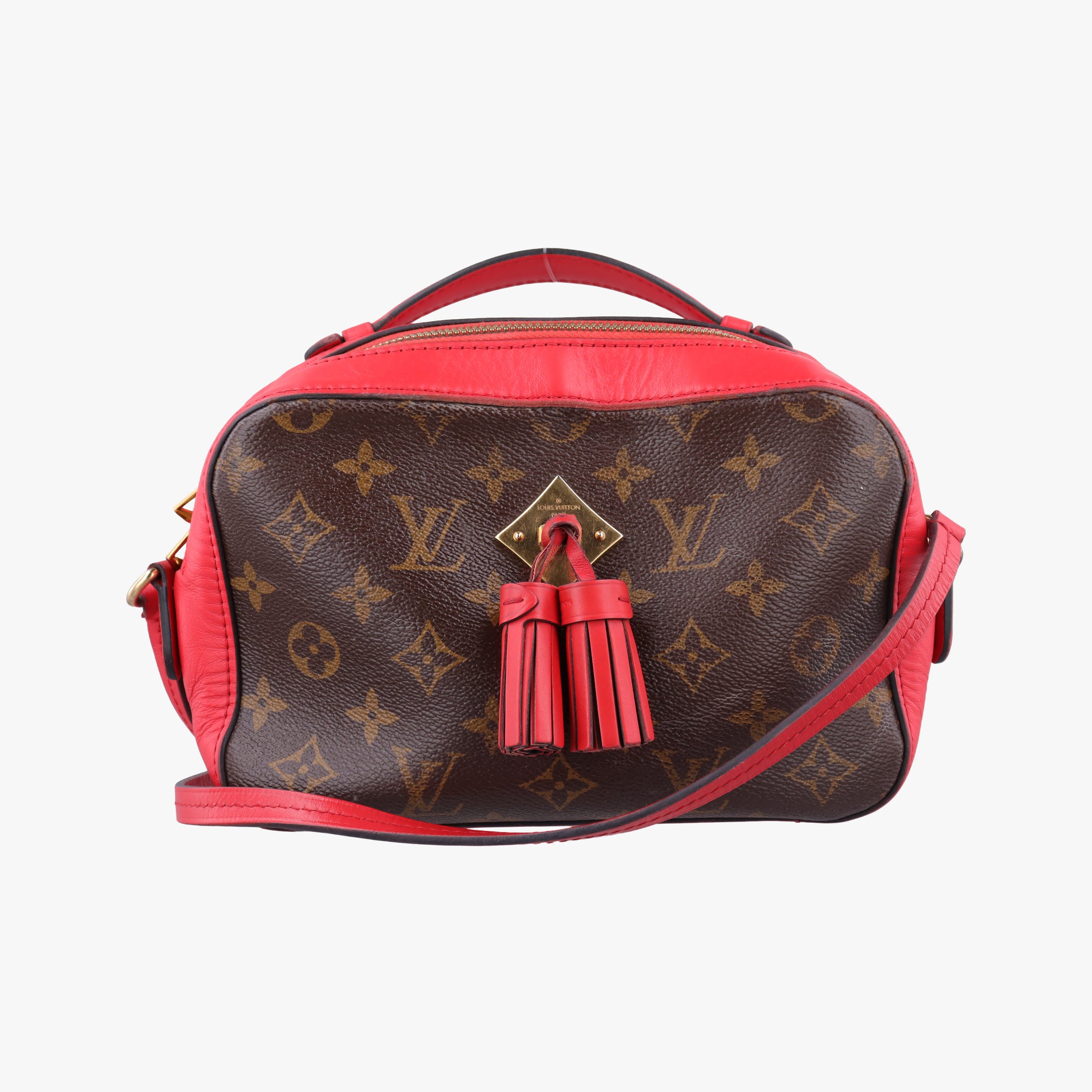SAINTONGE brown×COQUELICOT Monogram Canvas×calf leather M43556 CA3178サントンジュ モノグラム/ブラウン×コクリコ モノグラムキャンバス×カーフレザー M43556 CA3178