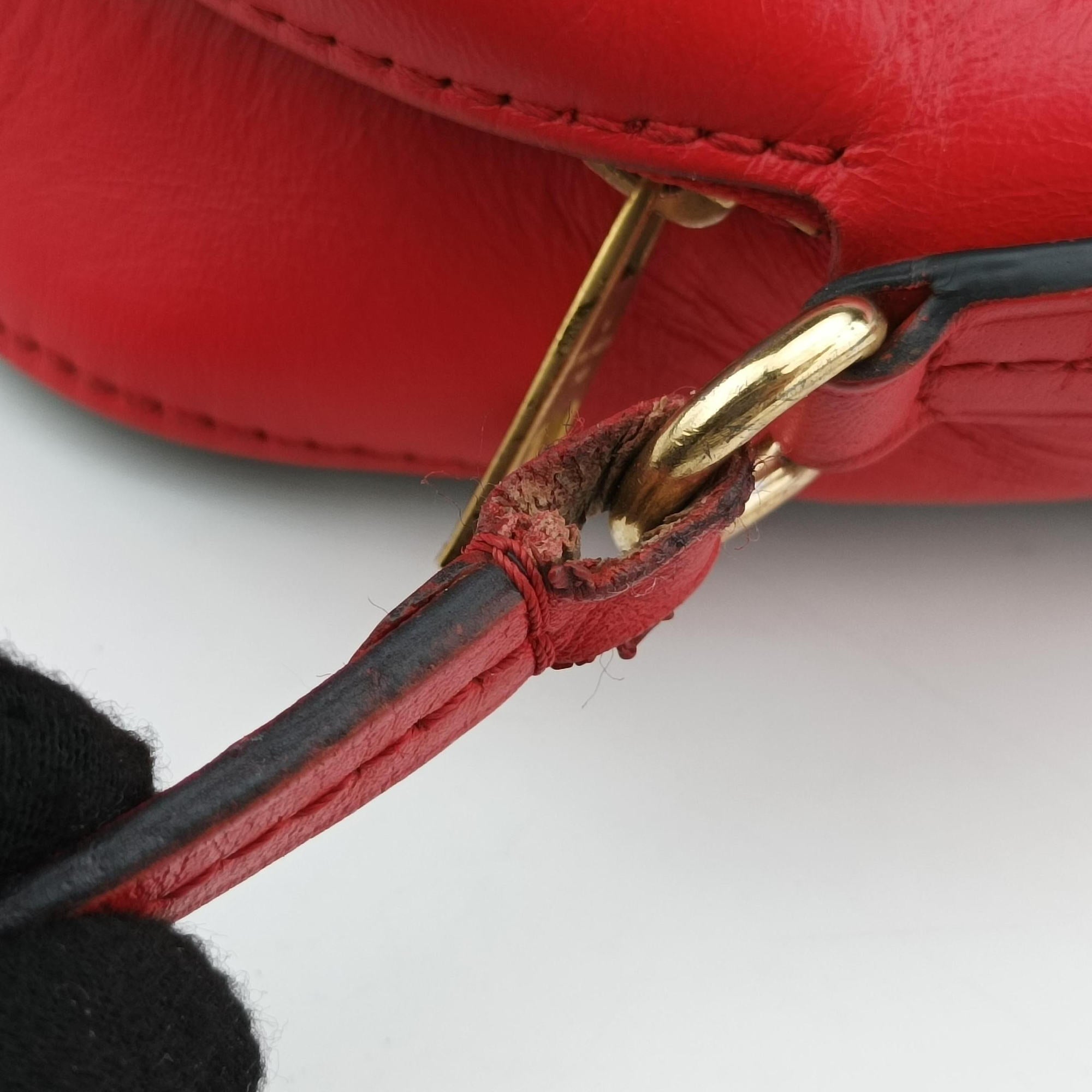 SAINTONGE brown×COQUELICOT Monogram Canvas×calf leather M43556 CA3178サントンジュ モノグラム/ブラウン×コクリコ モノグラムキャンバス×カーフレザー M43556 CA3178