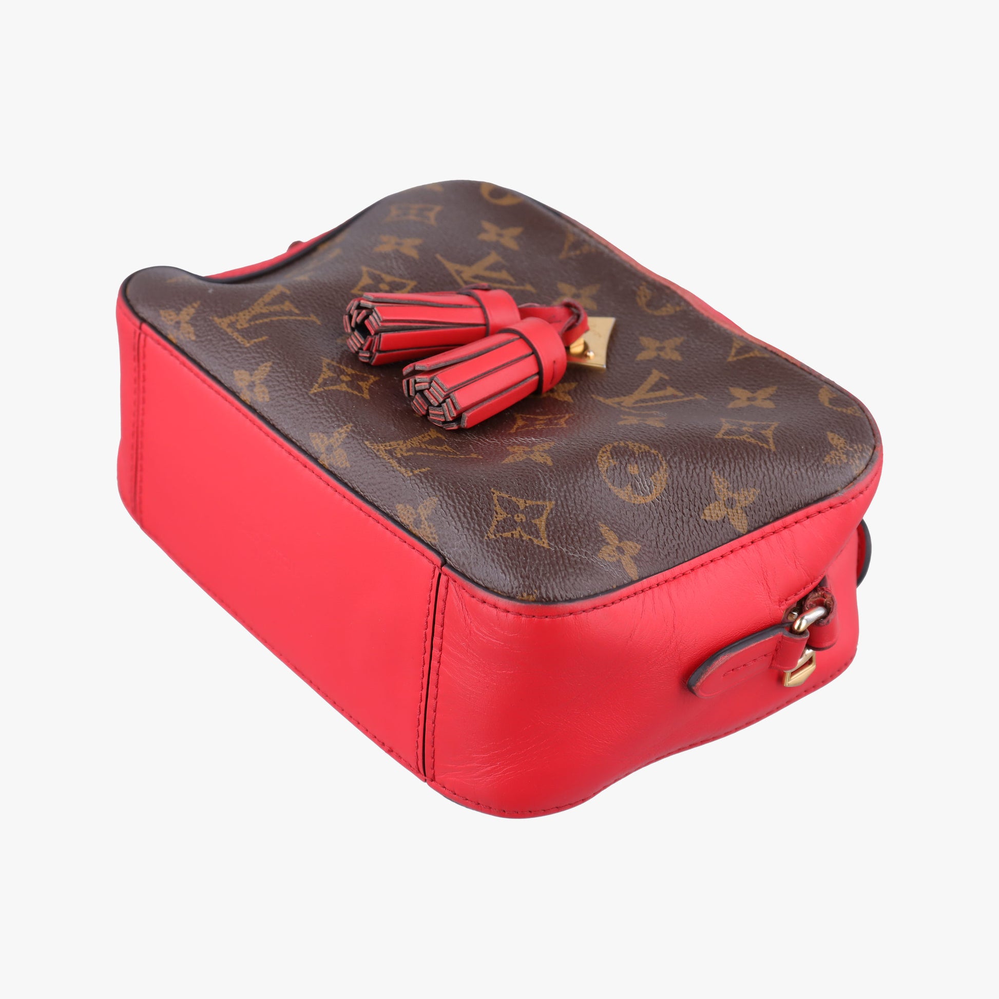 SAINTONGE brown×COQUELICOT Monogram Canvas×calf leather M43556 CA3178サントンジュ モノグラム/ブラウン×コクリコ モノグラムキャンバス×カーフレザー M43556 CA3178