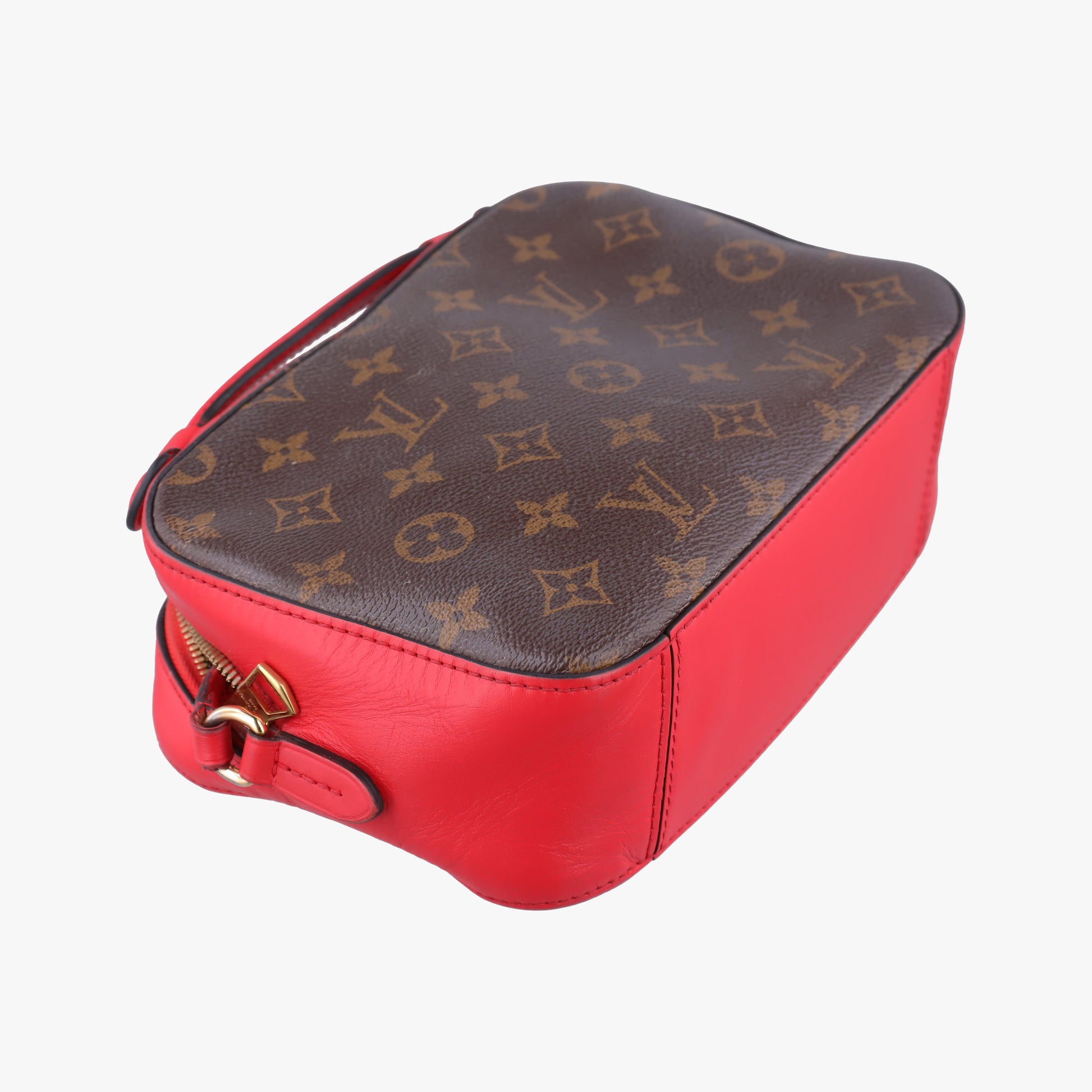 SAINTONGE brown×COQUELICOT Monogram Canvas×calf leather M43556 CA3178サントンジュ モノグラム/ブラウン×コクリコ モノグラムキャンバス×カーフレザー M43556 CA3178
