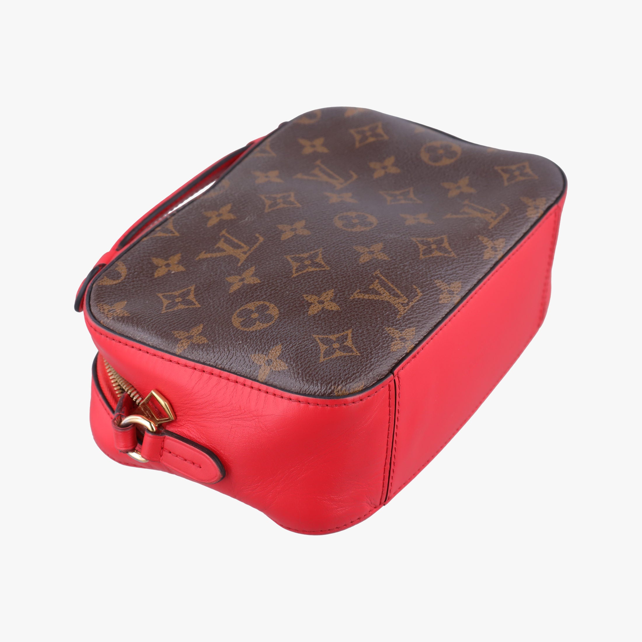 SAINTONGE brown×COQUELICOT Monogram Canvas×calf leather M43556 CA3178サントンジュ モノグラム/ブラウン×コクリコ モノグラムキャンバス×カーフレザー M43556 CA3178