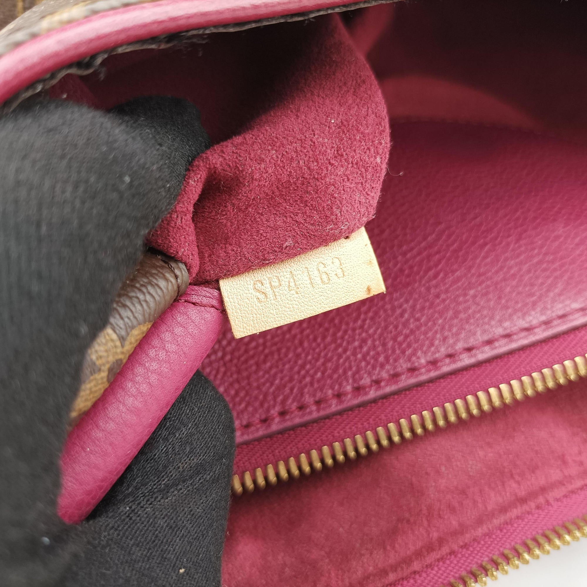 PALLAS brown×CERISE Monogram Canvas×calf leather M41175 SP4163パラス モノグラム/ブラウン×スリーズ モノグラムキャンバス×カーフレザー M41175 SP4163