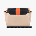 Obsedia Coney Black × Orange × Beige Leather EF1111オブセディア コニー ブラック × オレンジ × ベージュ レザー EF1111
