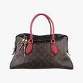 TUILERIES tote Brown×Noir×Red Monogram Canvas ácalf leather M41454 FL3177テュイルリートート モノグラム/ブラウン×ノワール×レッド モノグラムキャンバス×カーフレザー M41454 FL3177