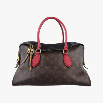 TUILERIES tote Brown×Noir×Red Monogram Canvas ácalf leather M41454 FL3177テュイルリートート モノグラム/ブラウン×ノワール×レッド モノグラムキャンバス×カーフレザー M41454 FL3177