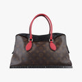 TUILERIES tote Brown×Noir×Red Monogram Canvas ácalf leather M41454 FL3177テュイルリートート モノグラム/ブラウン×ノワール×レッド モノグラムキャンバス×カーフレザー M41454 FL3177