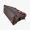 TUILERIES tote Brown×Noir×Red Monogram Canvas ácalf leather M41454 FL3177テュイルリートート モノグラム/ブラウン×ノワール×レッド モノグラムキャンバス×カーフレザー M41454 FL3177
