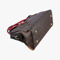 TUILERIES tote Brown×Noir×Red Monogram Canvas ácalf leather M41454 FL3177テュイルリートート モノグラム/ブラウン×ノワール×レッド モノグラムキャンバス×カーフレザー M41454 FL3177
