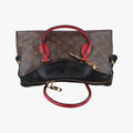 TUILERIES tote Brown×Noir×Red Monogram Canvas ácalf leather M41454 FL3177テュイルリートート モノグラム/ブラウン×ノワール×レッド モノグラムキャンバス×カーフレザー M41454 FL3177