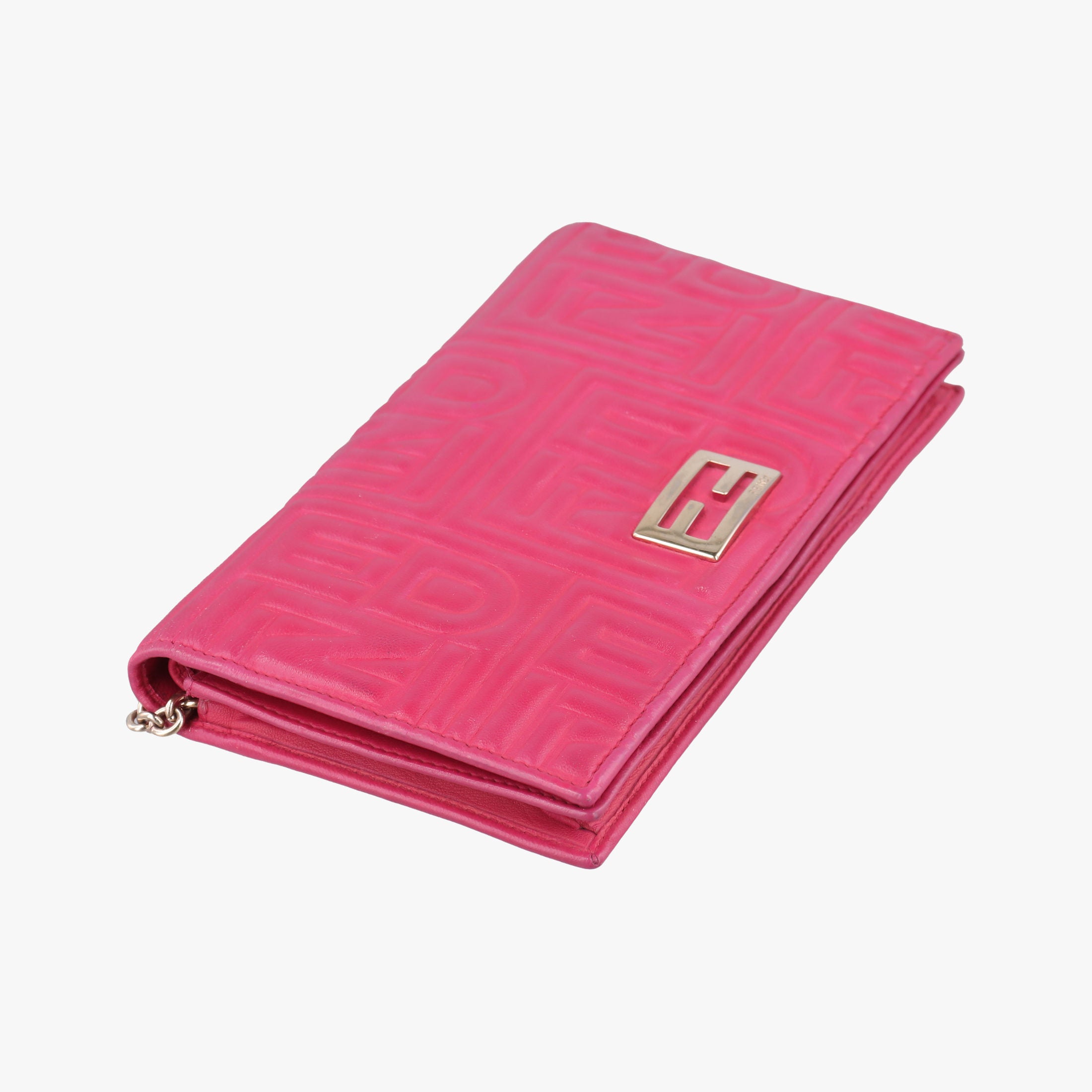 Logo Embossed Rose Leather 8M0219 2401.8M0219-YMY-089ロゴ エンボス ローズ レッド レザー 8M0219 2401.8M0219-YMY-089