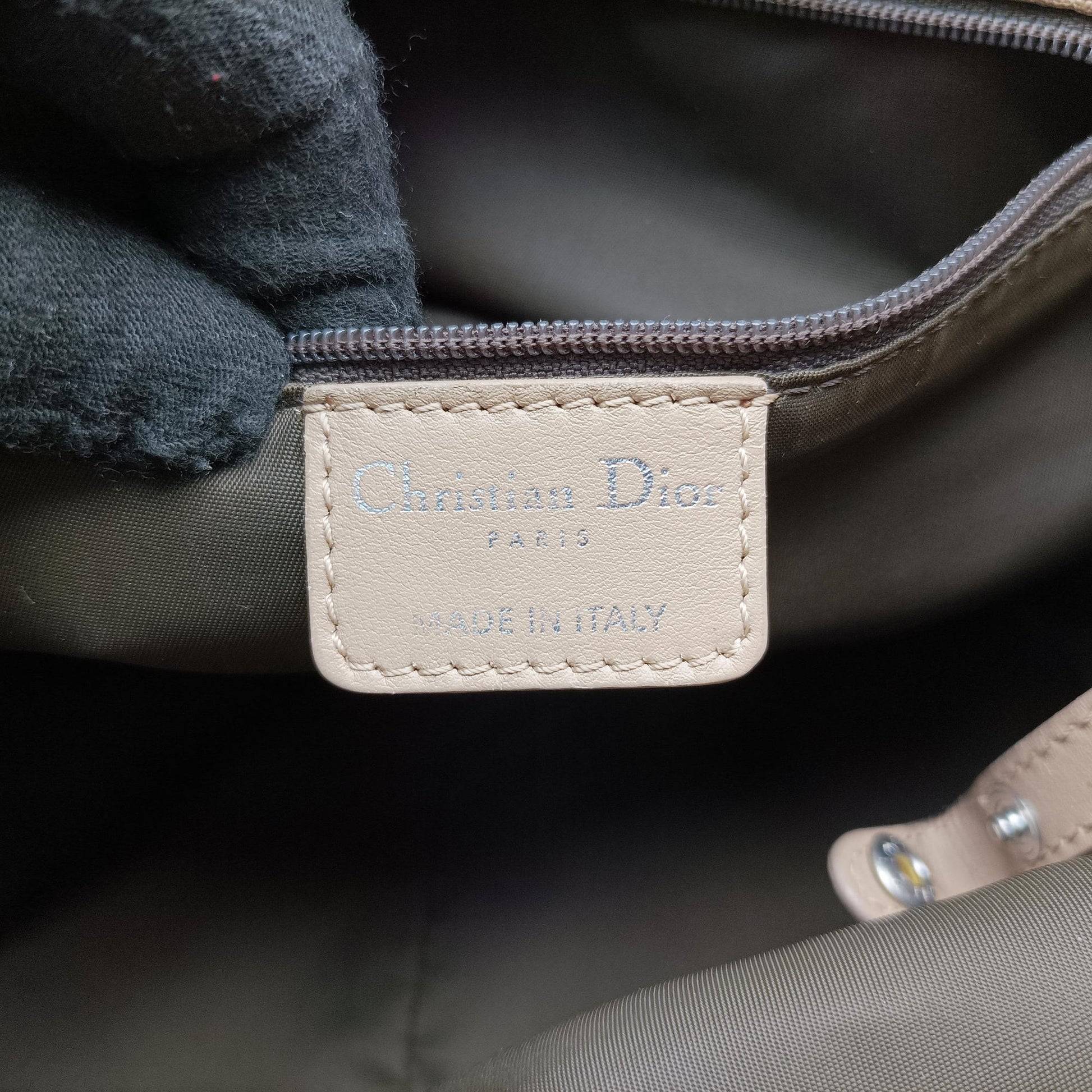 Lovely Trotter khaki Cotton Canvas × Leather 14-BO-0047ラブリー トロッター カーキ コットンキャンバス ×レザー 14-BO-0047