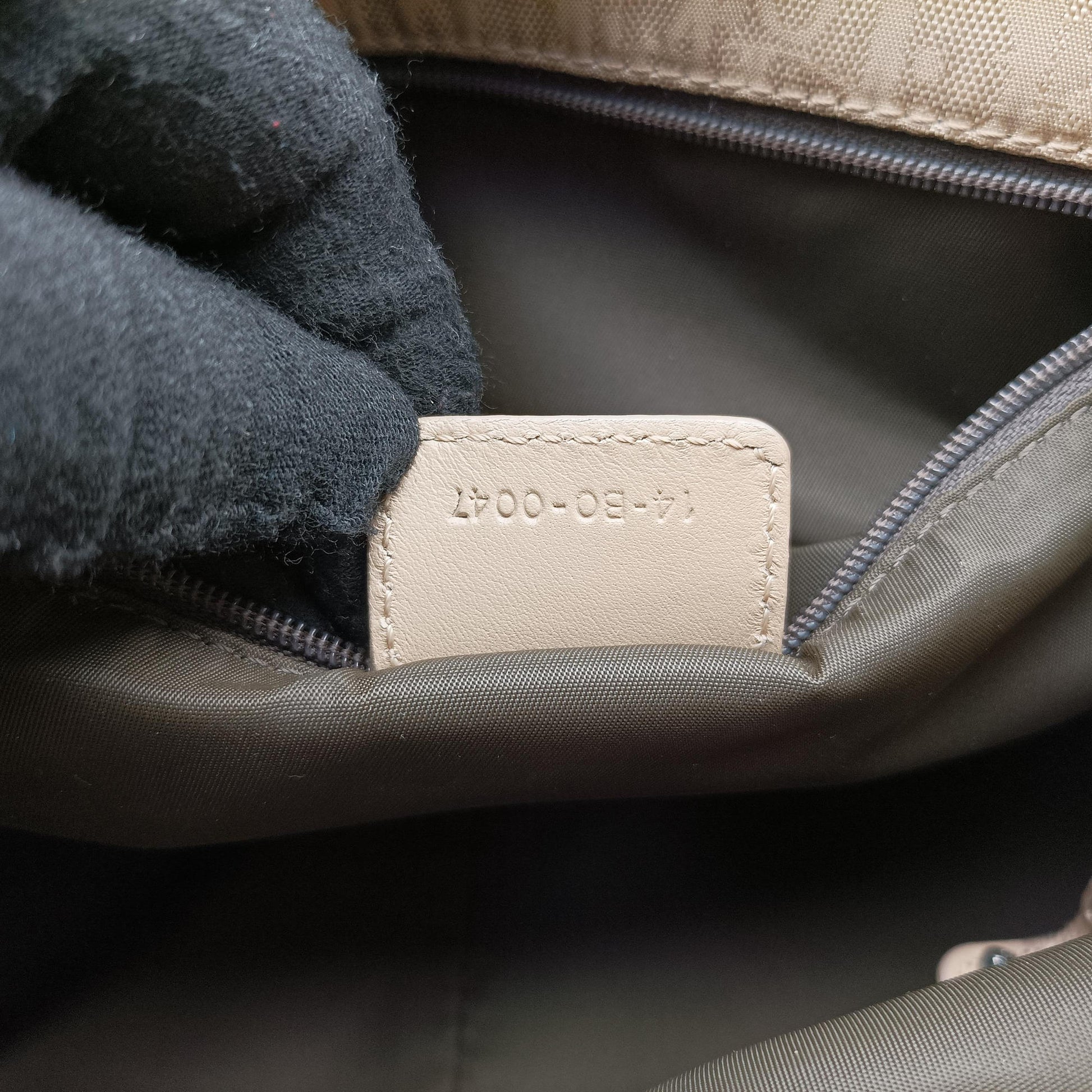 Lovely Trotter khaki Cotton Canvas × Leather 14-BO-0047ラブリー トロッター カーキ コットンキャンバス ×レザー 14-BO-0047