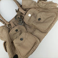Lovely Trotter khaki Cotton Canvas × Leather 14-BO-0047ラブリー トロッター カーキ コットンキャンバス ×レザー 14-BO-0047