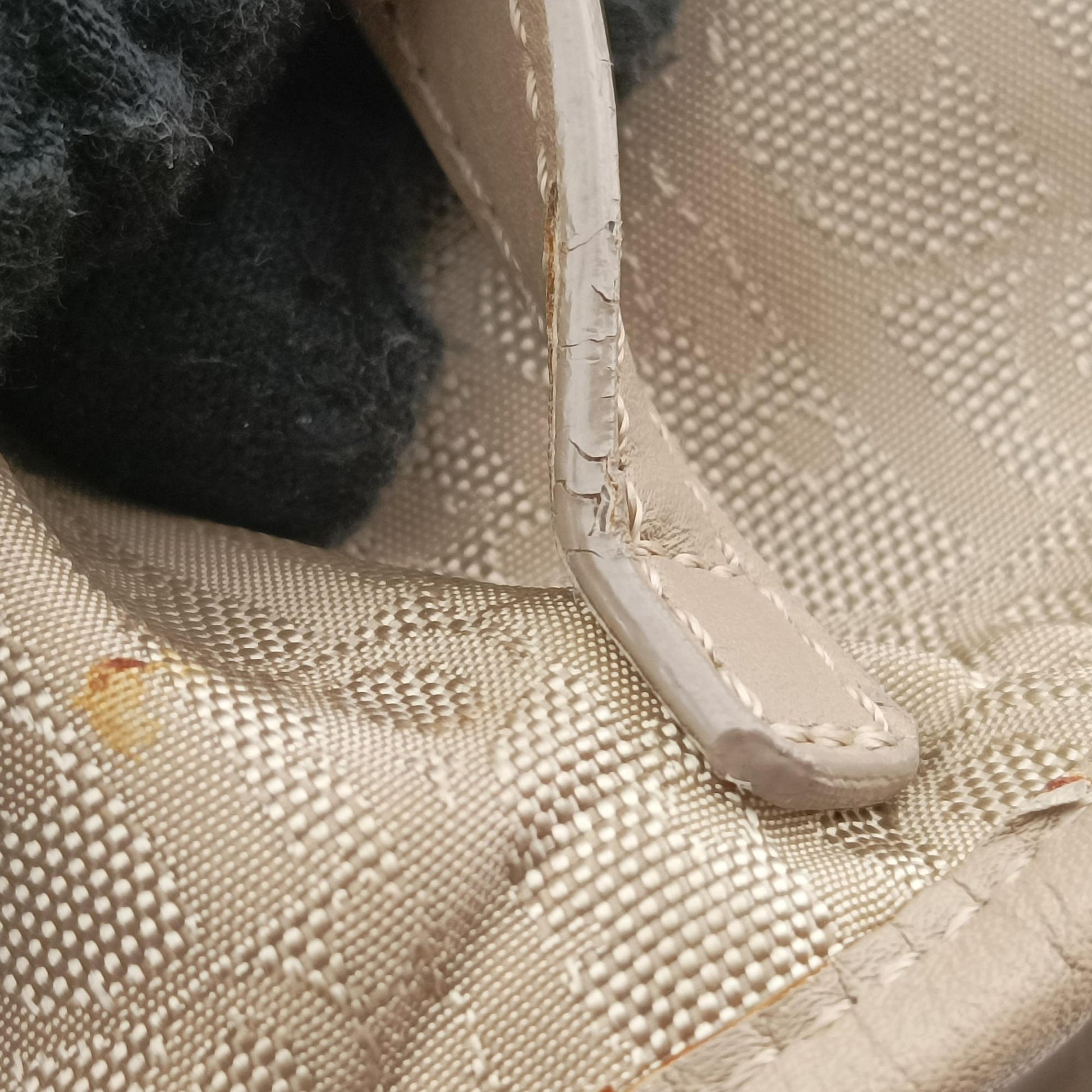 Lovely Trotter khaki Cotton Canvas × Leather 14-BO-0047ラブリー トロッター カーキ コットンキャンバス ×レザー 14-BO-0047