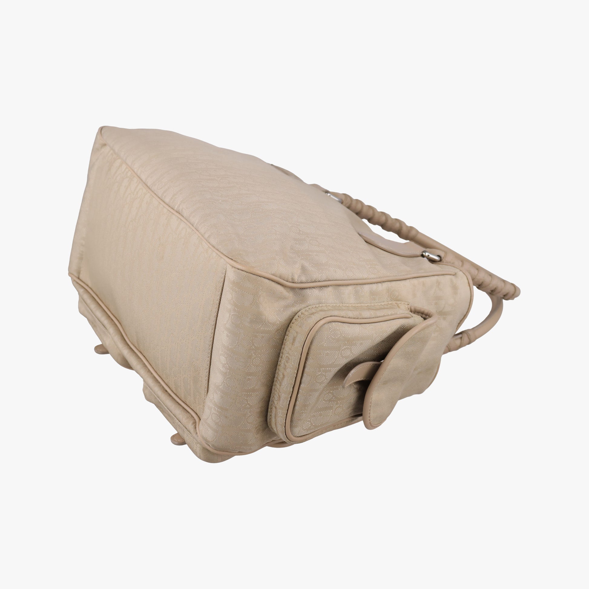 Lovely Trotter khaki Cotton Canvas × Leather 14-BO-0047ラブリー トロッター カーキ コットンキャンバス ×レザー 14-BO-0047