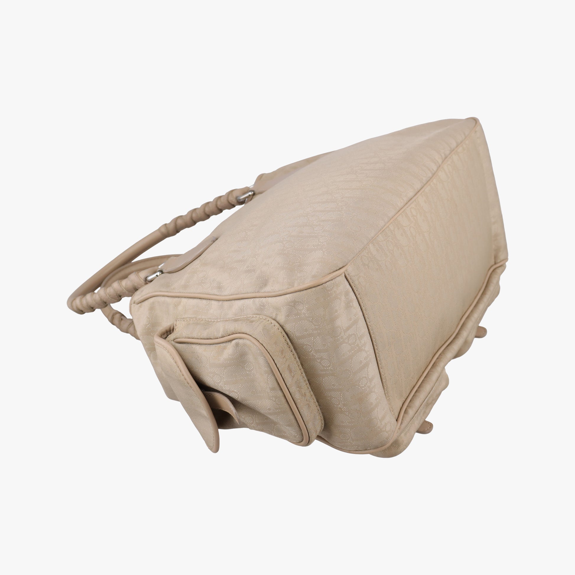 Lovely Trotter khaki Cotton Canvas × Leather 14-BO-0047ラブリー トロッター カーキ コットンキャンバス ×レザー 14-BO-0047