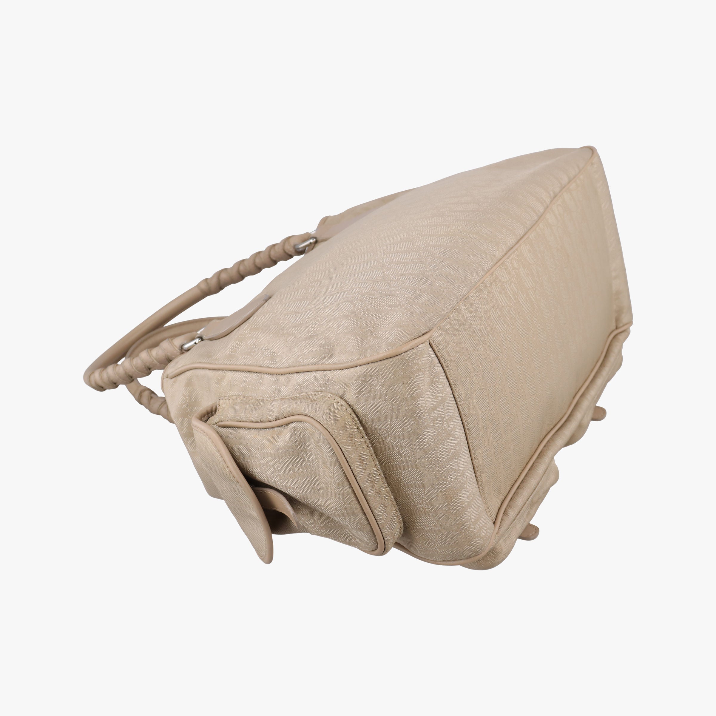 Lovely Trotter khaki Cotton Canvas × Leather 14-BO-0047ラブリー トロッター カーキ コットンキャンバス ×レザー 14-BO-0047