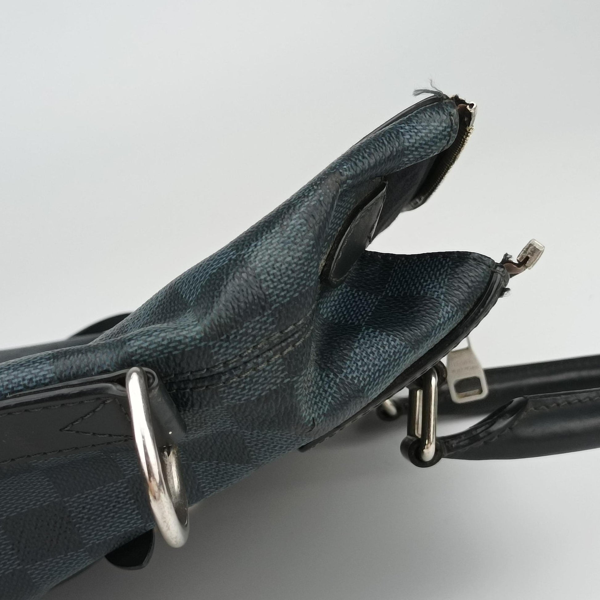 Greenwich Noirxblue Damier Cobalt N41351 FO1144グリニッジ ノワールxブルー ダミエ コバルト N41351 FO1144