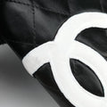 Cambon Black×White lambskin A26717 11225384カンボン ブラック×ホワイト ラムスキン A26717 11225384