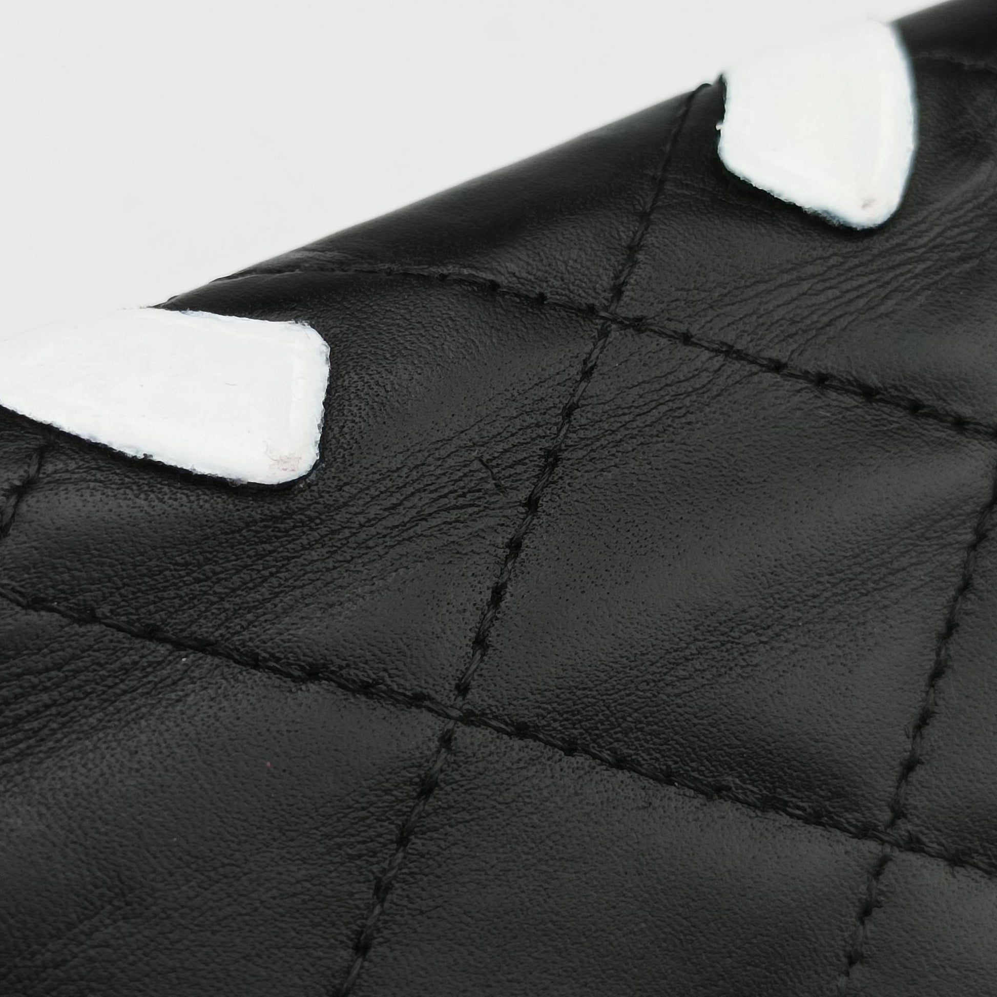 Cambon Black×White lambskin A26717 11225384カンボン ブラック×ホワイト ラムスキン A26717 11225384