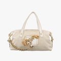 Animalier White Tessuto Nylon & Saffiano Leather 53アニマリエ ホワイト テスートナイロン / サフィアーノ 53