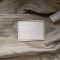 Animalier White Tessuto Nylon & Saffiano Leather 53アニマリエ ホワイト テスートナイロン / サフィアーノ 53