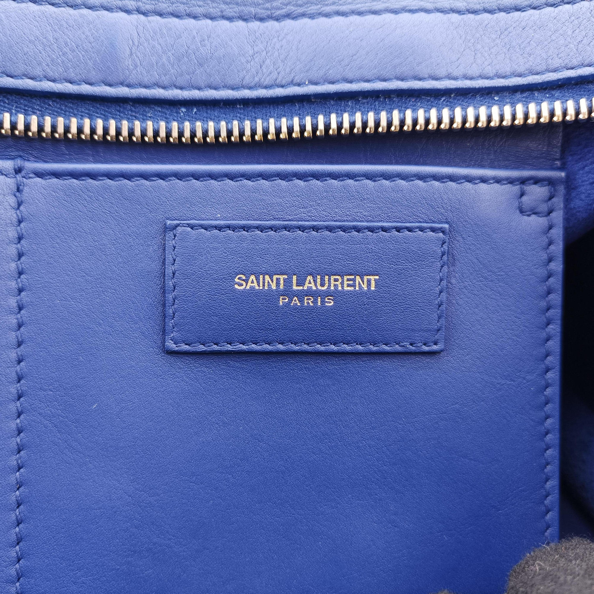 Y Ligne Petit Cabas Blue Leather 311210 311210.001998Yライン プチカバス ブルー レザー 311210 311210.001998