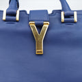 Y Ligne Petit Cabas Blue Leather 311210 311210.001998Yライン プチカバス ブルー レザー 311210 311210.001998