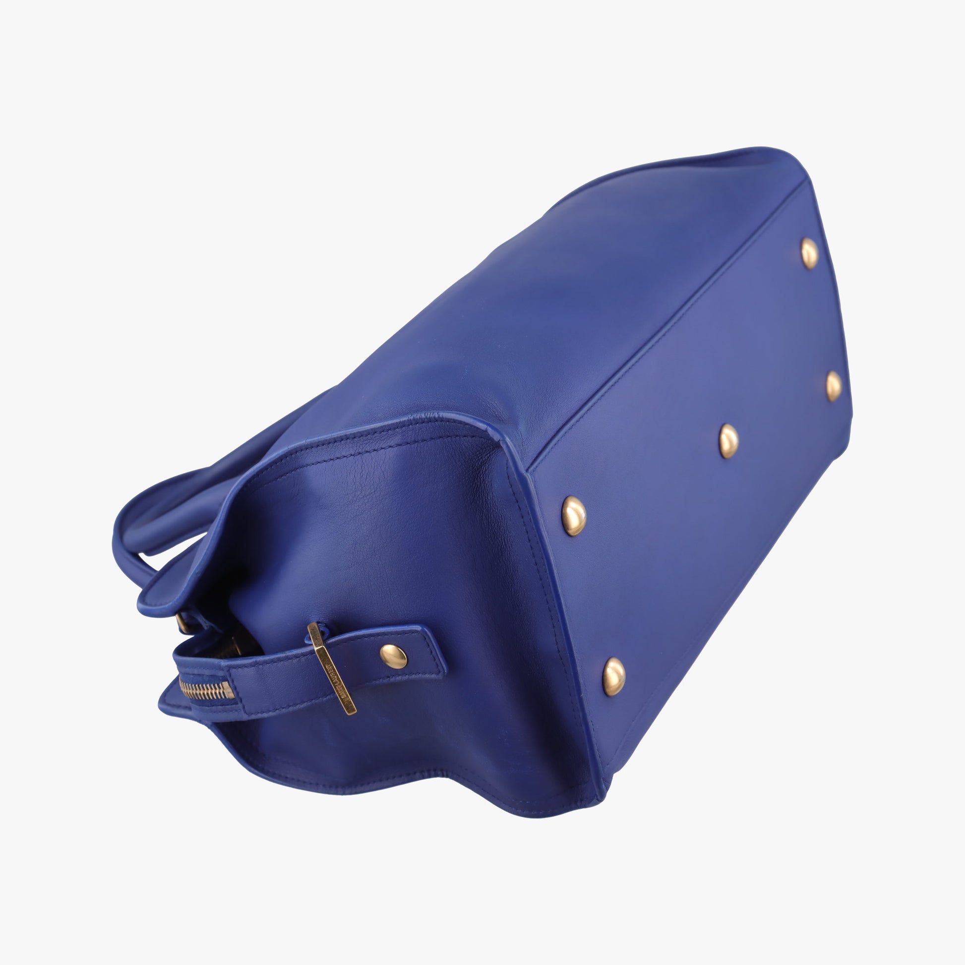 Y Ligne Petit Cabas Blue Leather 311210 311210.001998Yライン プチカバス ブルー レザー 311210 311210.001998