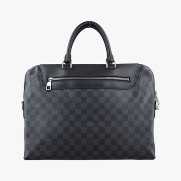 Porte-Documents Jour NM Noir Damier Graphite N48260 MB1156ポルトドキュマンジュール PDJ NM ノワール ダミエ グラフィット N48260 MB1156
