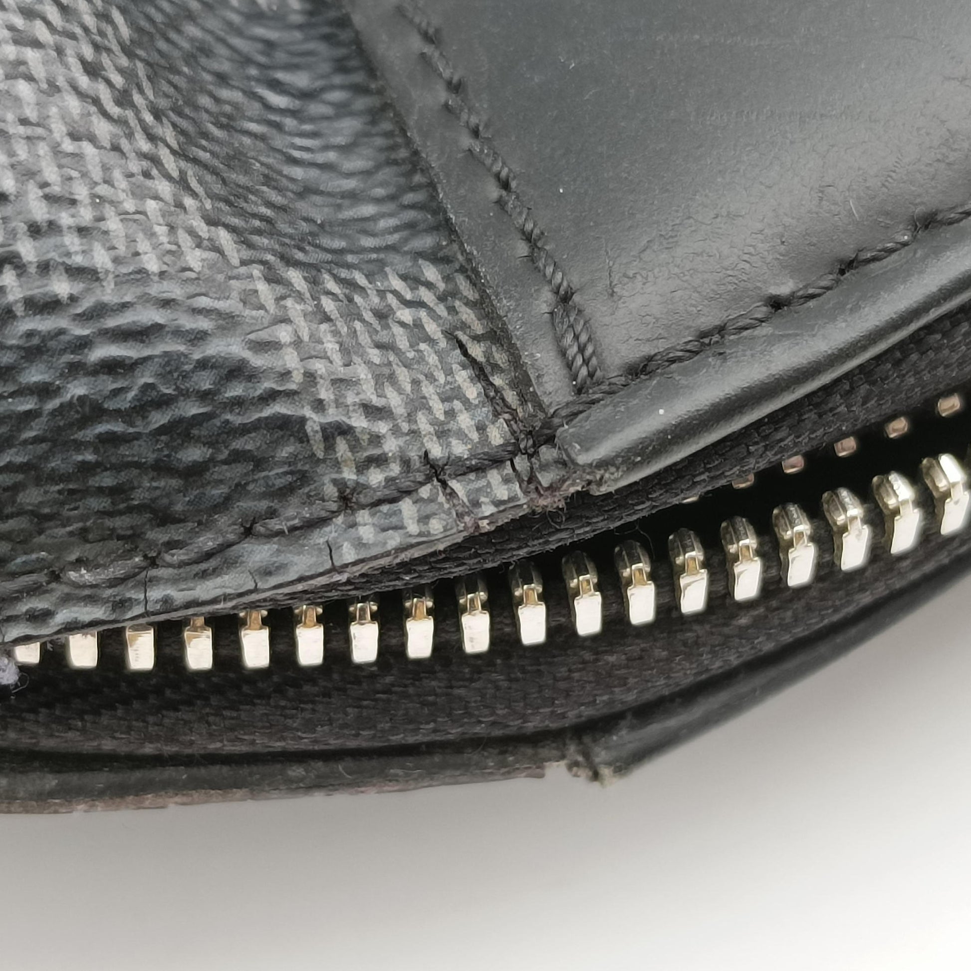 Porte-Documents Jour NM Noir Damier Graphite N48260 MB1156ポルトドキュマンジュール PDJ NM ノワール ダミエ グラフィット N48260 MB1156