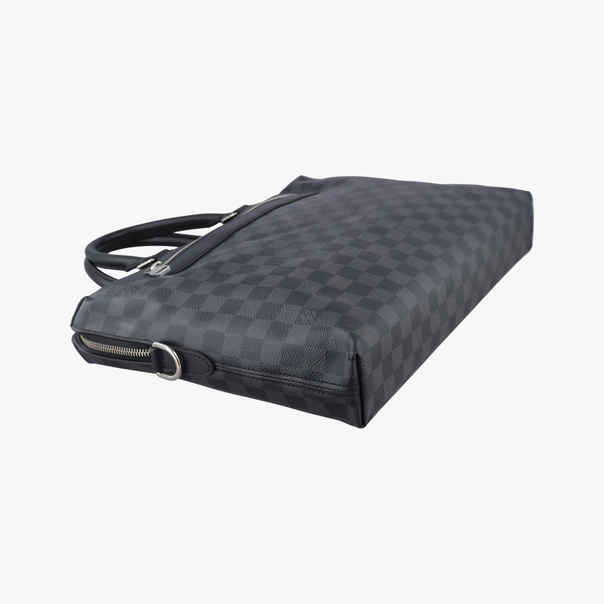 Porte-Documents Jour NM Noir Damier Graphite N48260 MB1156ポルトドキュマンジュール PDJ NM ノワール ダミエ グラフィット N48260 MB1156