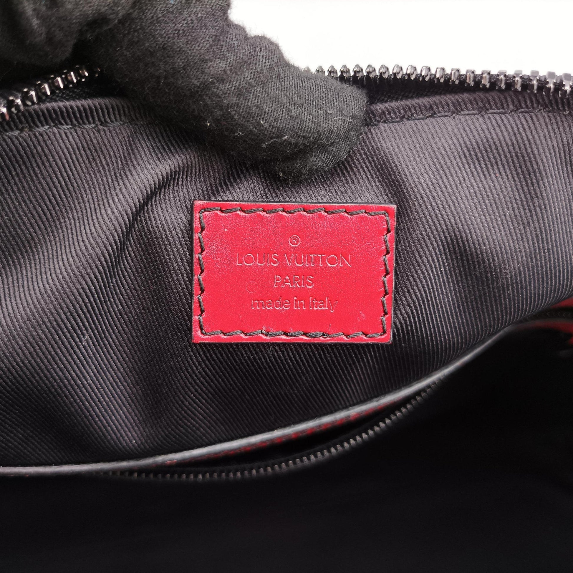 Keepall Bandouliere 50 Green × Red epi M55571 FO4139キーポル バンドリエール 50 グリーン × レッド エピ M55571 FO4139