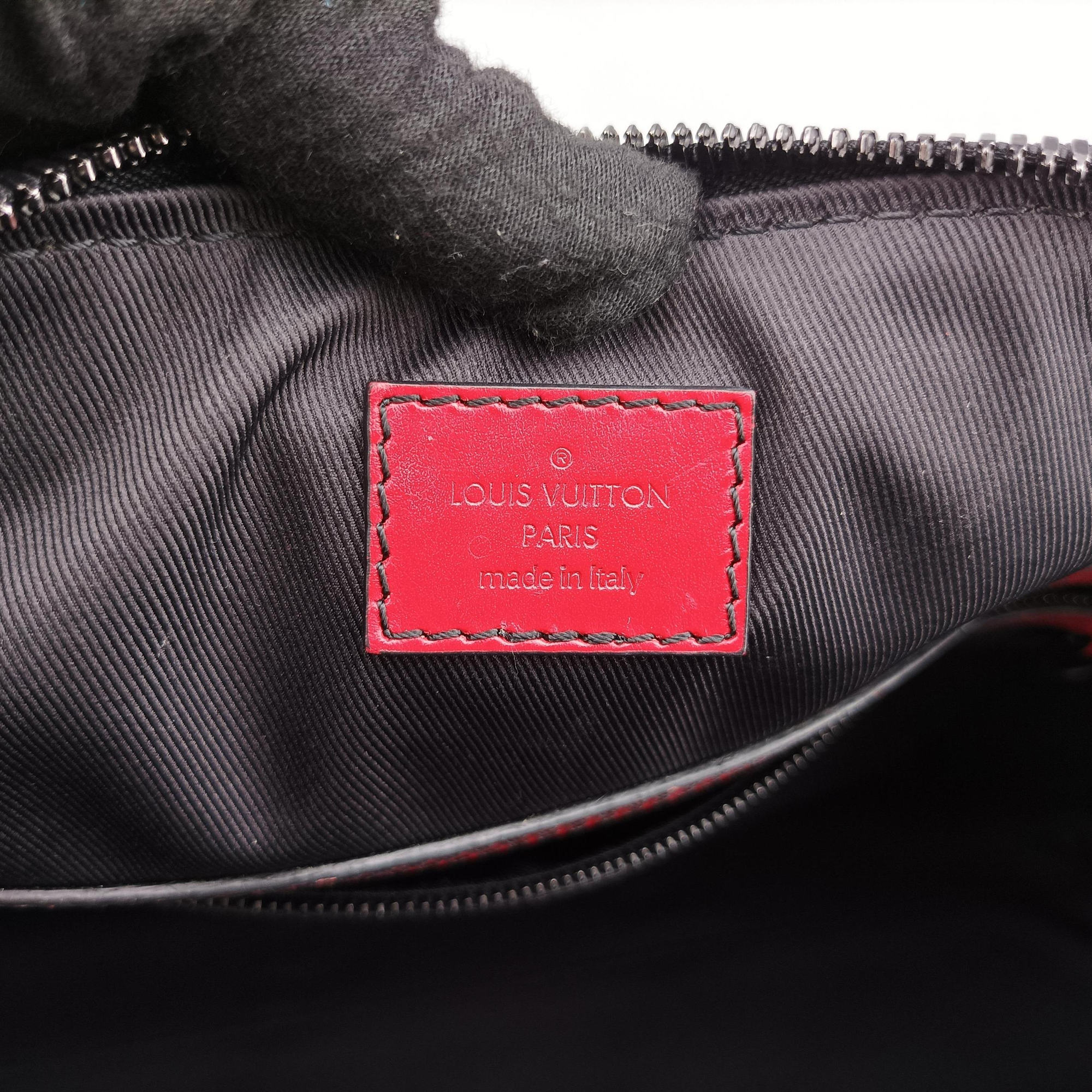 Keepall Bandouliere 50 Green × Red epi M55571 FO4139キーポル バンドリエール 50 グリーン × レッド エピ M55571 FO4139