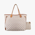 Neverfull MM Azur Damier Canvas N51107 AR2125ネヴァーフルMM アズール ダミエキャンバス N51107 AR2125