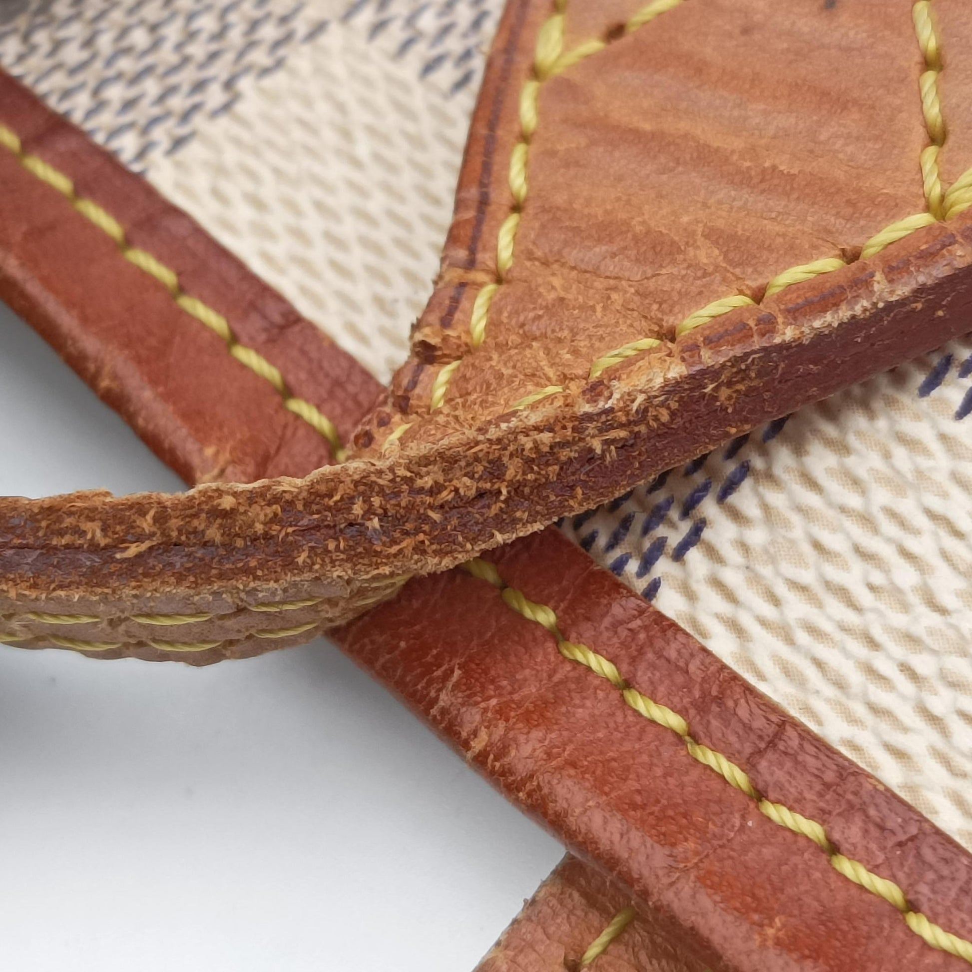 Neverfull MM Azur Damier Canvas N51107 AR2125ネヴァーフルMM アズール ダミエキャンバス N51107 AR2125
