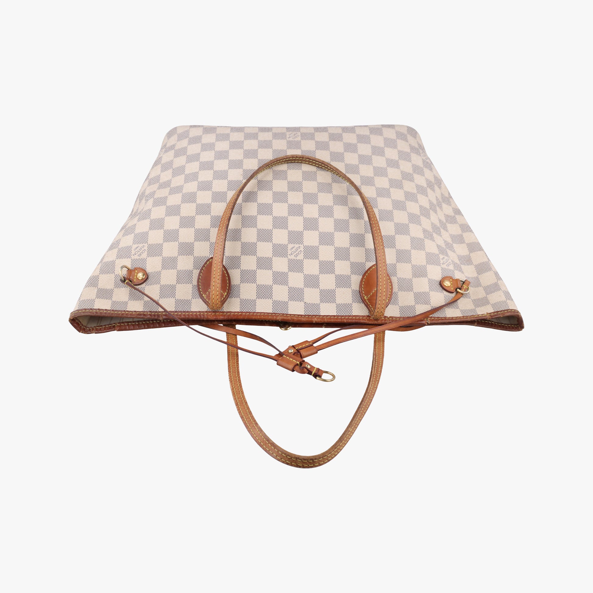 Neverfull MM Azur Damier Canvas N51107 AR2125ネヴァーフルMM アズール ダミエキャンバス N51107 AR2125