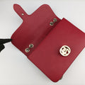 Interlocking G Red Leather 510303 A027362299インターロッキングG レッド レザー 510303 A027362299