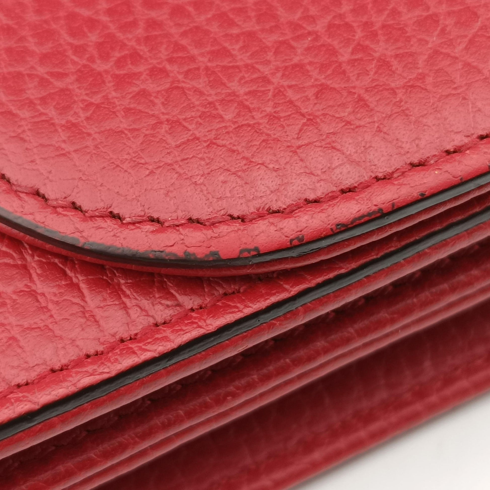 Interlocking G Red Leather 510303 A027362299インターロッキングG レッド レザー 510303 A027362299