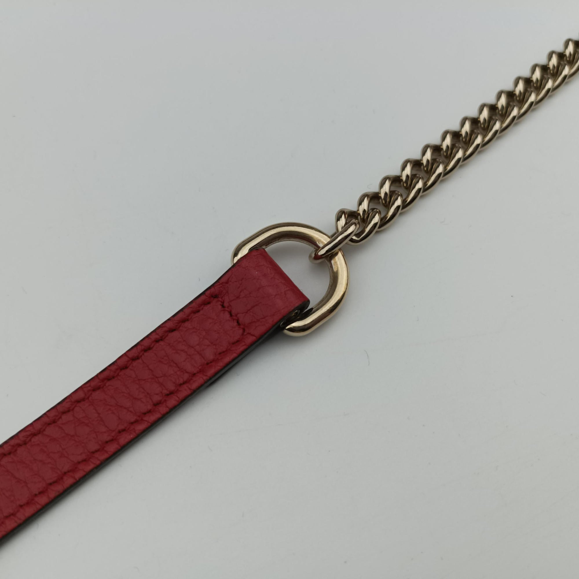 Interlocking G Red Leather 510303 A027362299インターロッキングG レッド レザー 510303 A027362299
