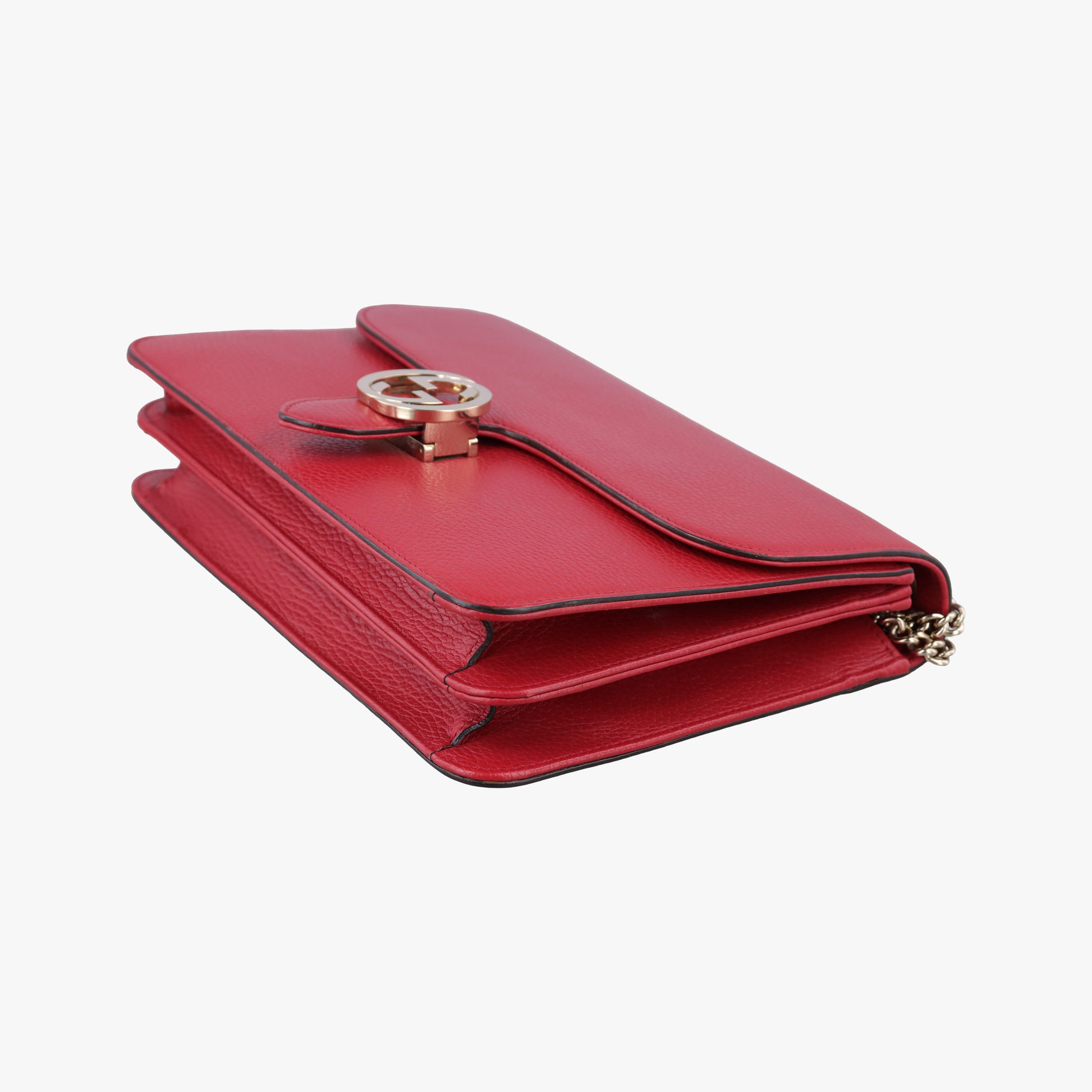 Interlocking G Red Leather 510303 A027362299インターロッキングG レッド レザー 510303 A027362299
