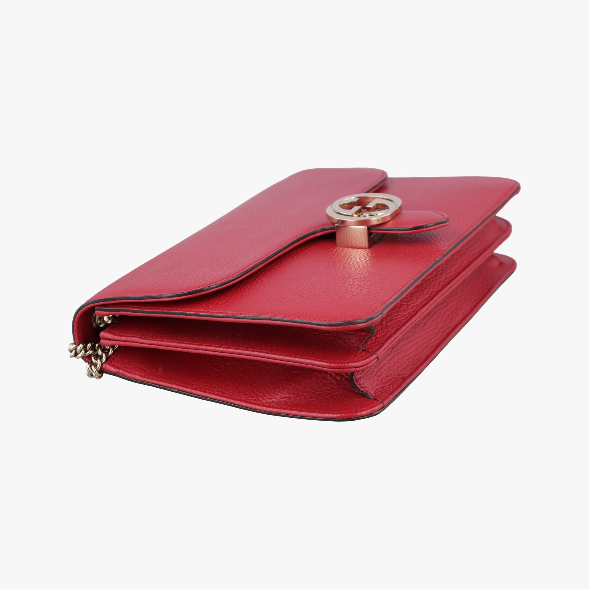 Interlocking G Red Leather 510303 A027362299インターロッキングG レッド レザー 510303 A027362299