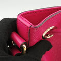 Bright Diamante Bucket Rose Leather 354229 I016087504ブライトディアマンテ バケット ローズ レッド レザー 354229 I016087504