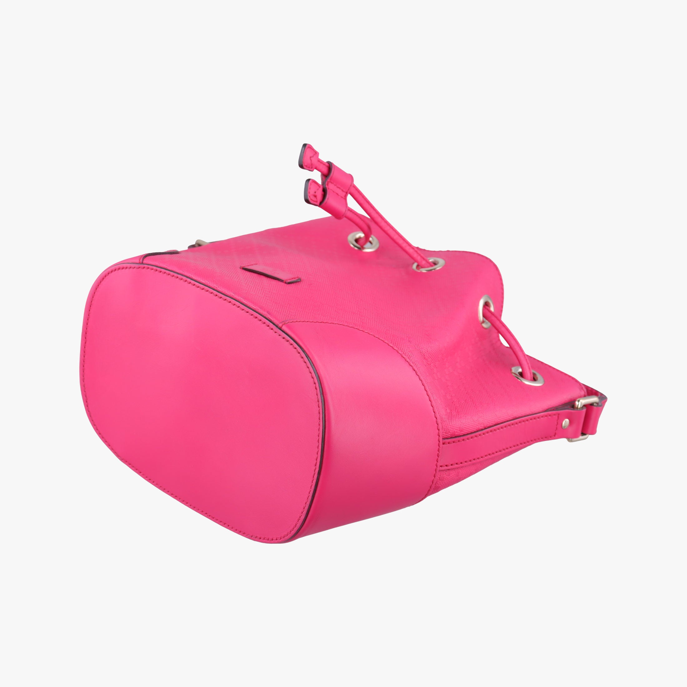 Bright Diamante Bucket Rose Leather 354229 I016087504ブライトディアマンテ バケット ローズ レッド レザー 354229 I016087504