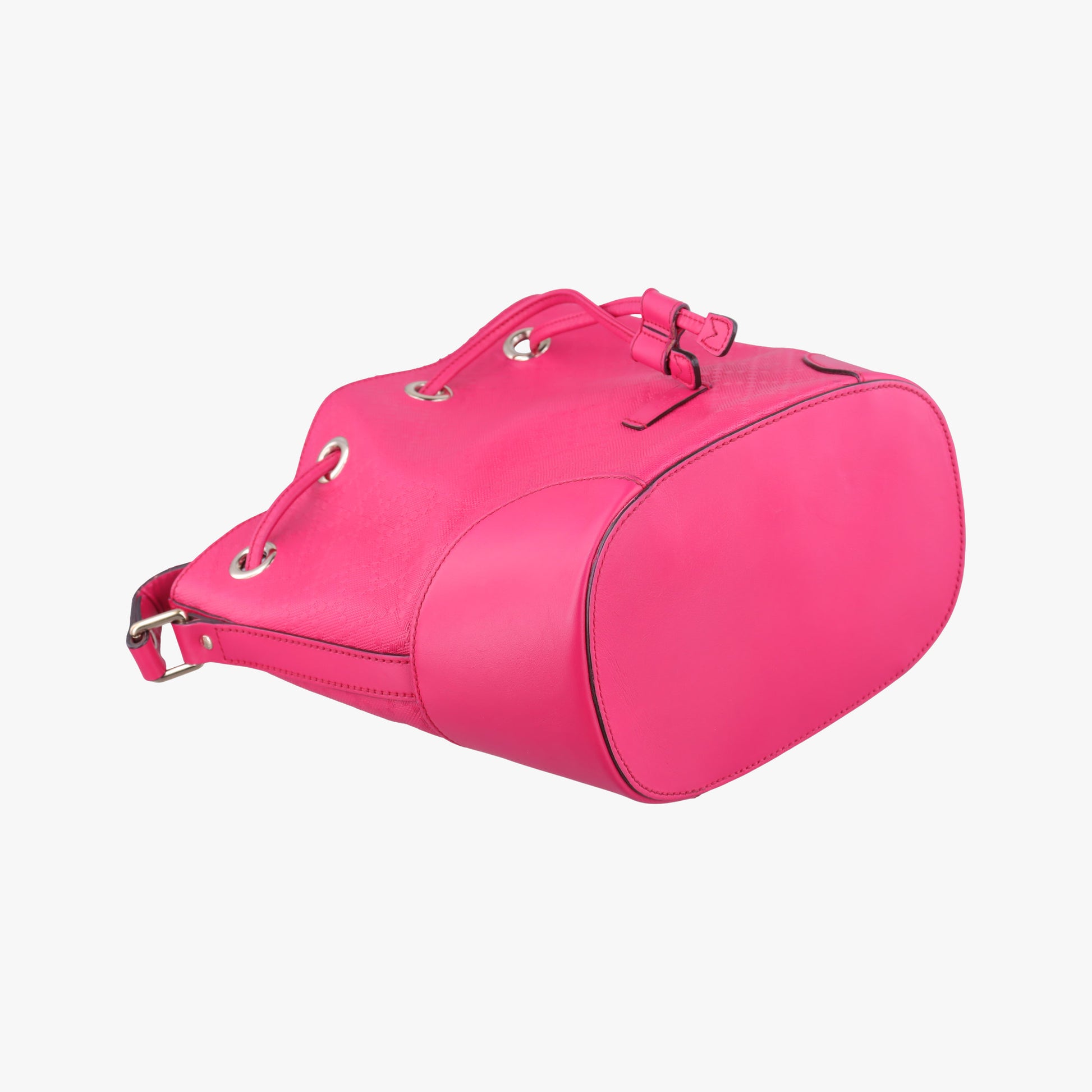 Bright Diamante Bucket Rose Leather 354229 I016087504ブライトディアマンテ バケット ローズ レッド レザー 354229 I016087504