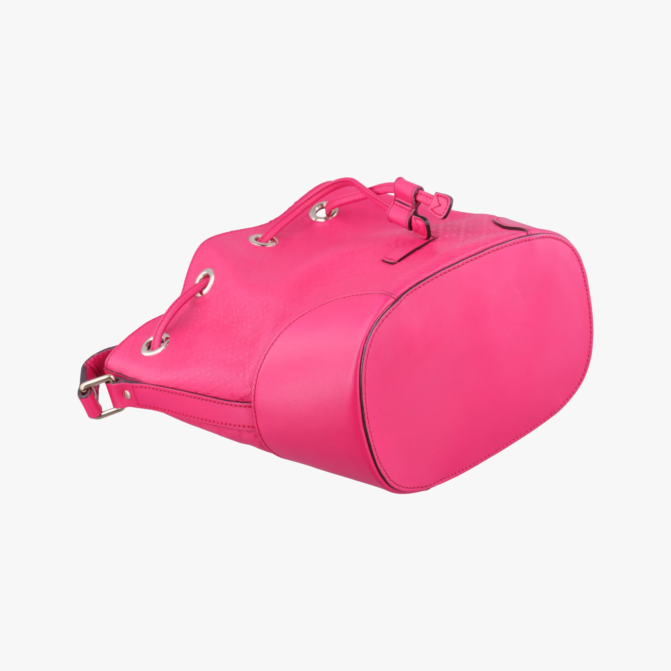 Bright Diamante Bucket Rose Leather 354229 I016087504ブライトディアマンテ バケット ローズ レッド レザー 354229 I016087504