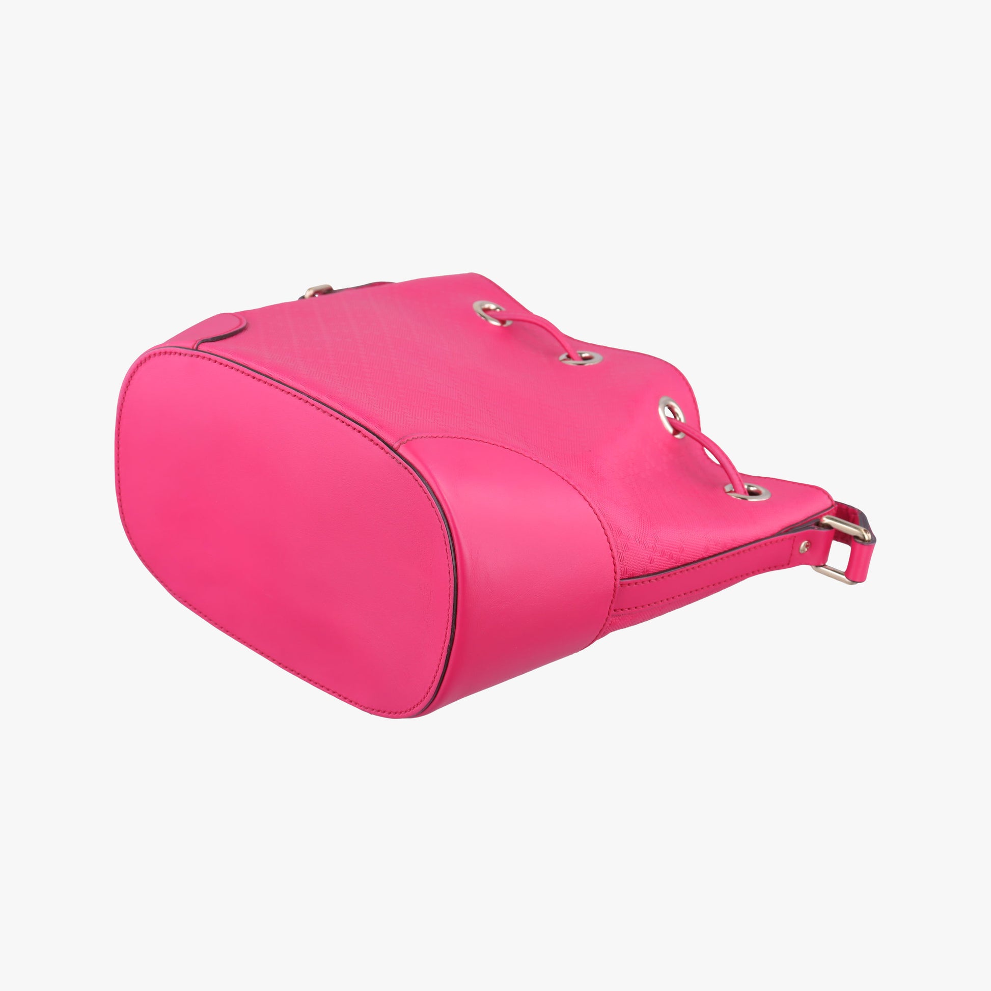 Bright Diamante Bucket Rose Leather 354229 I016087504ブライトディアマンテ バケット ローズ レッド レザー 354229 I016087504