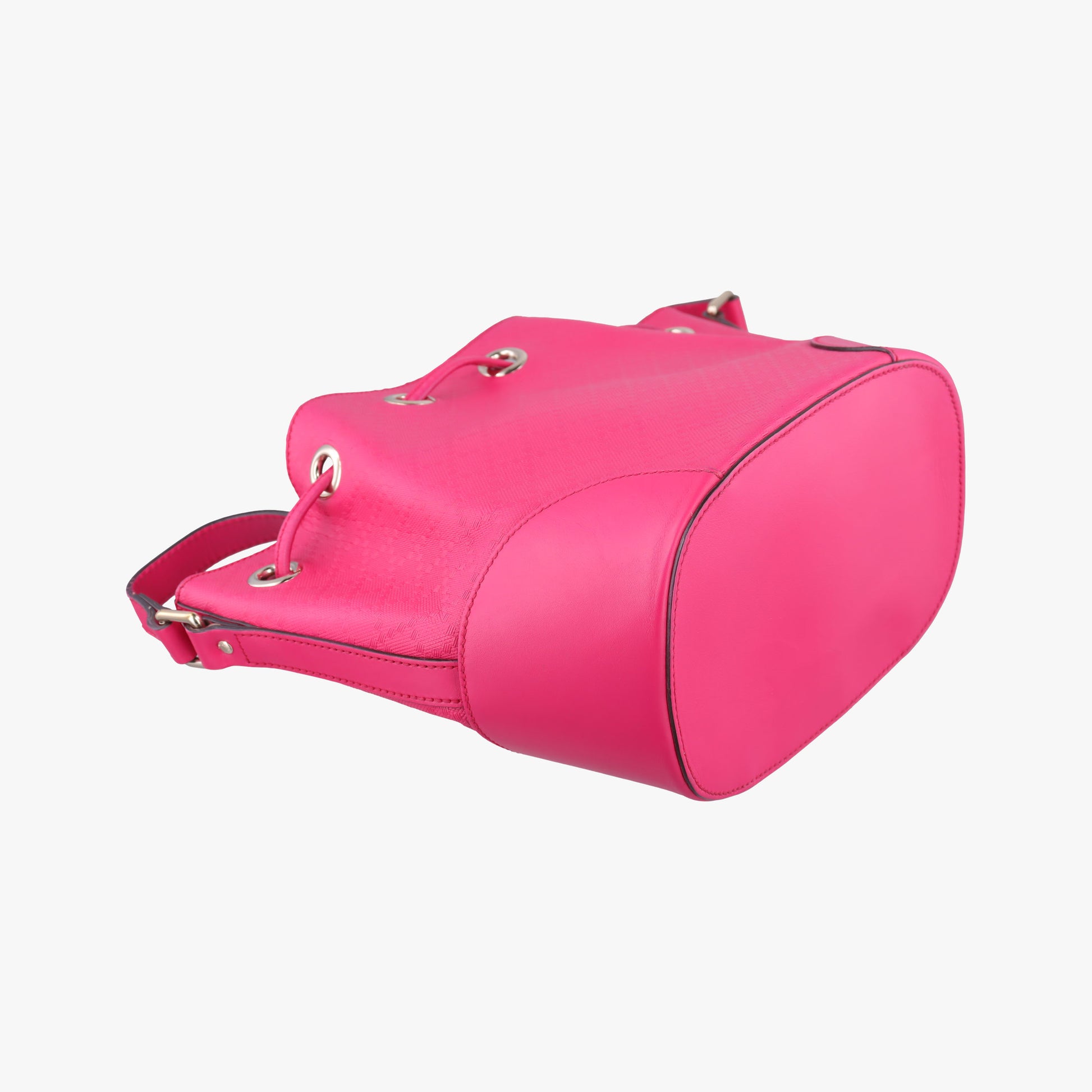 Bright Diamante Bucket Rose Leather 354229 I016087504ブライトディアマンテ バケット ローズ レッド レザー 354229 I016087504