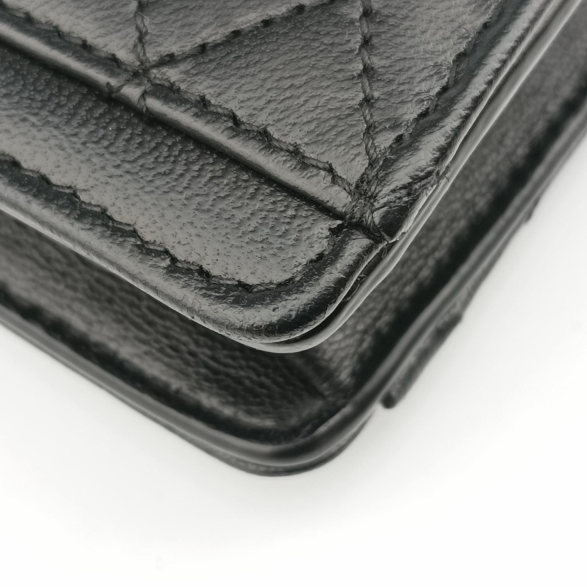 Gabby Micro Black Leather 685612 8ND685612.1221ゲイビー マイクロ ブラック レザー 685612 8ND685612.1221